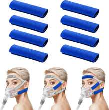 Load image into Gallery viewer, CPAP Strap Covers - 8Pack CPAP Strap Cushions, CPAP Headgear Strap Covers, CPAP Mask Strap Covers, Comfortable CPAP Face Pads Fit Most CPAP Mask Straps to Reduce Headgear Pressure
