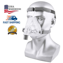 Load image into Gallery viewer, MOYEAH CPAP Full Face Mask  Comfortable Adjustable Strip New Medium Size
