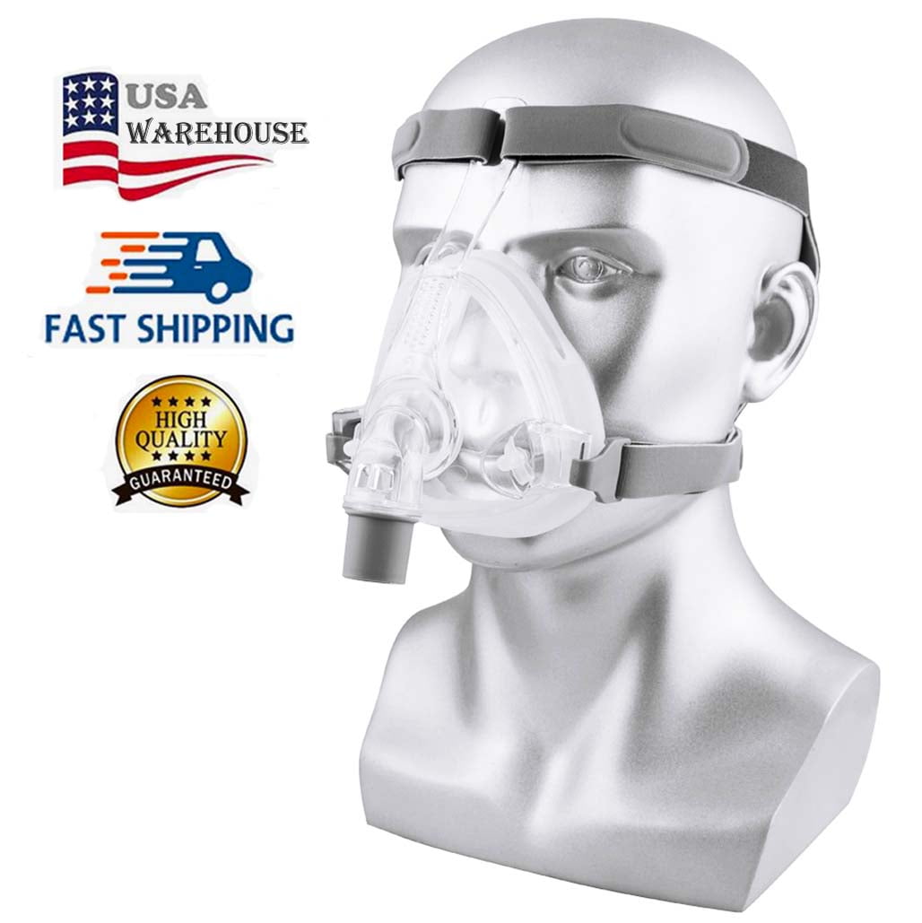 MOYEAH CPAP Full Face Mask  Comfortable Adjustable Strip New Medium Size