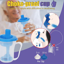 Load image into Gallery viewer, Dysphagia Regulating Drinking Cup for Swallowing and Disorders People,Dispenses 5cc or 10cc of Liquid Each Time,No Thickener is Used.Helps to Prevent Choking
