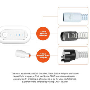  CPAP Cleaner With Sanitizer Bag Ozone Disinfector
