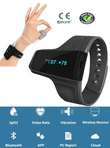 Moyeah Portable Auto CPAP/APAP machine plus equipped with oximeter Bluetooth watch and Wifi Anti Snoring Ventilator